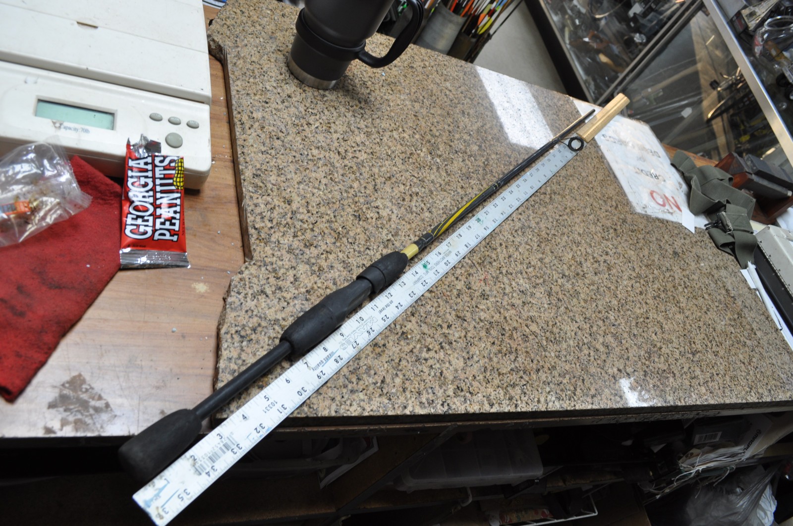 Shakespeare Conquest Rod 6’6″ 2PC 4-10 lb Medium- light 01G18BJ NO TIP SECTION