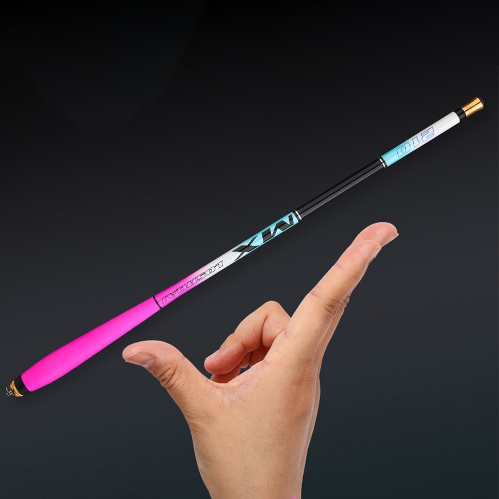 Travel Friendly Carbon Fiber Fishing Rod 1 5m to 6 30m with Multi Strand Rope