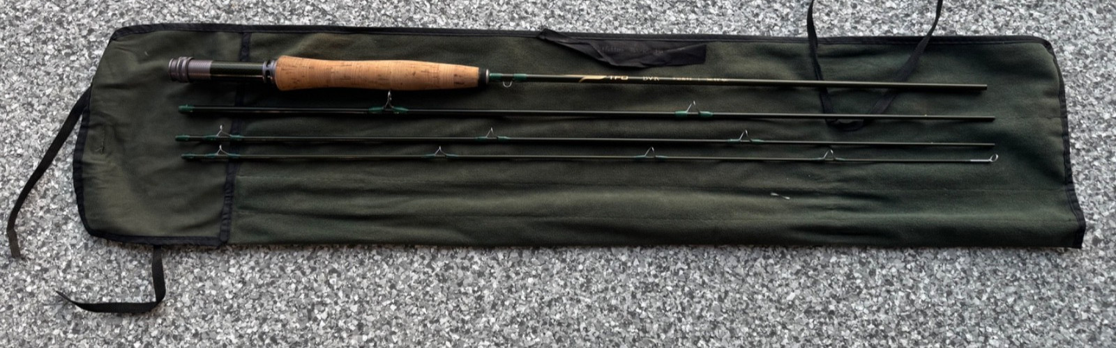 Temple Fork Outfitters BVK 8’0″ 3wt 4pc Fly Rod Fast Action + Sleeve