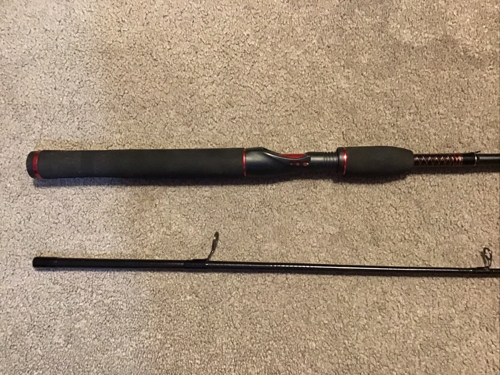 Shakespeare Ugly Stik GX2 Spinning Fishing Rod 2 Piece USSP662M 6’6” Lot A12
