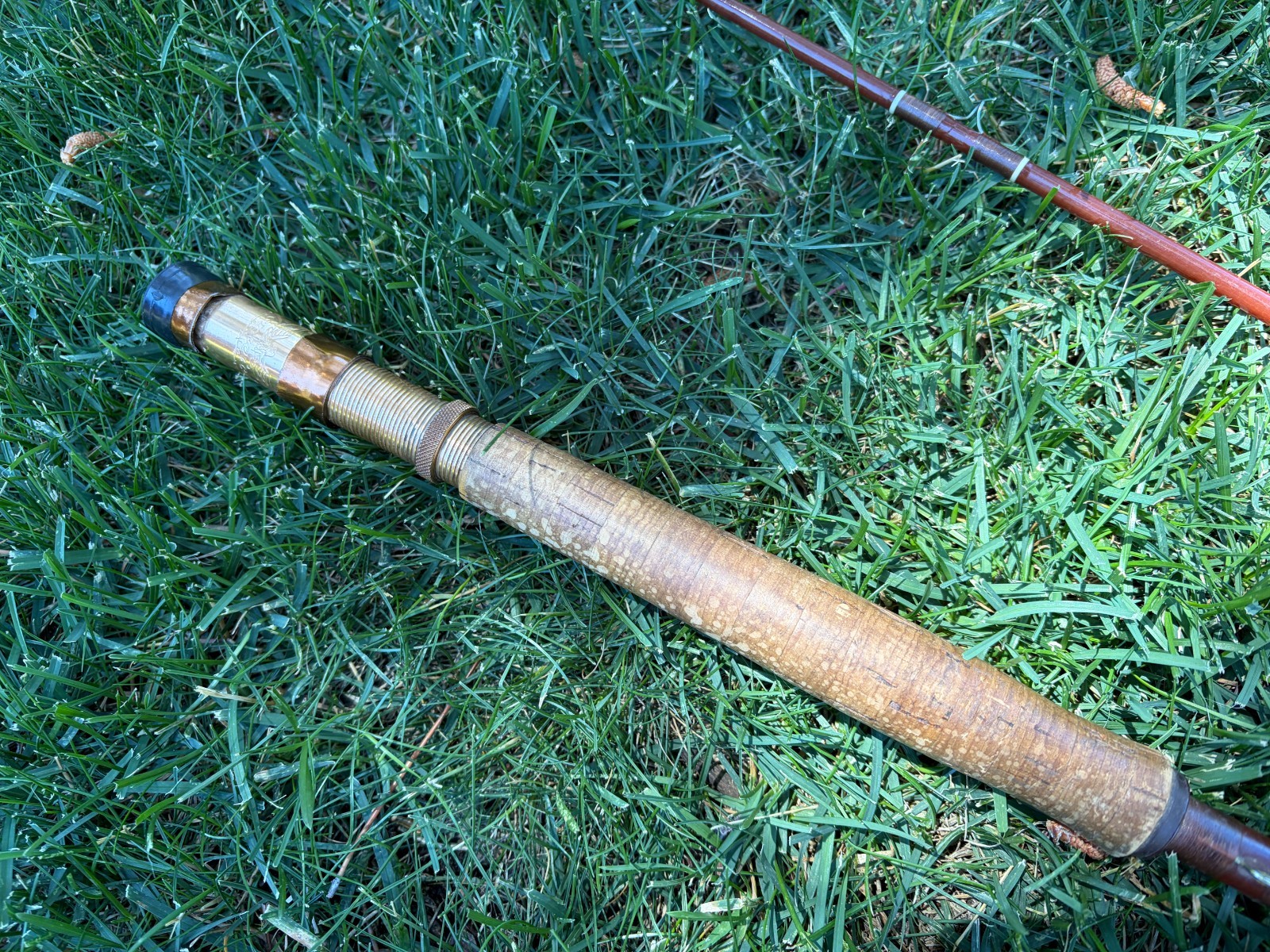 Vintage Fenwick FF85 Feralite Fiberglass Fly Rod broken tip