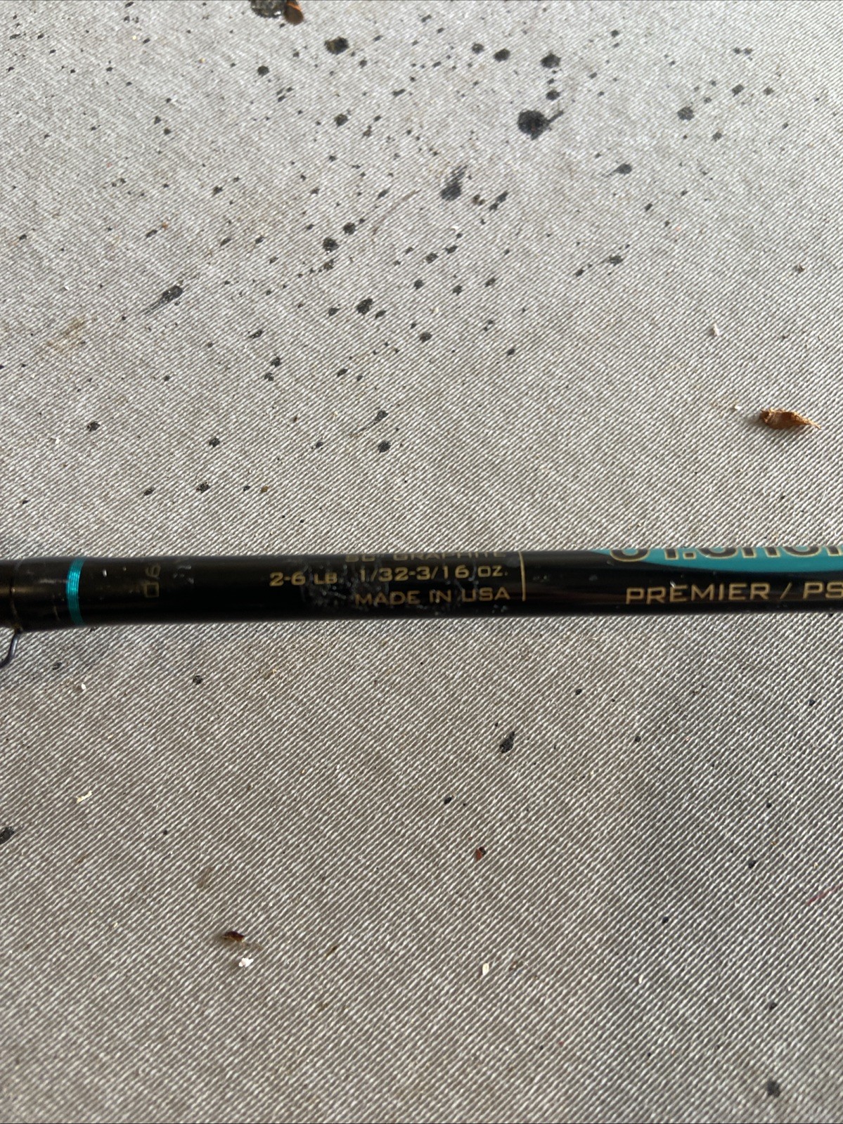 St Croix Premier PS66ULF2 6’6” Ultra Lite Fast Action 2 Piece Spinning Rod
