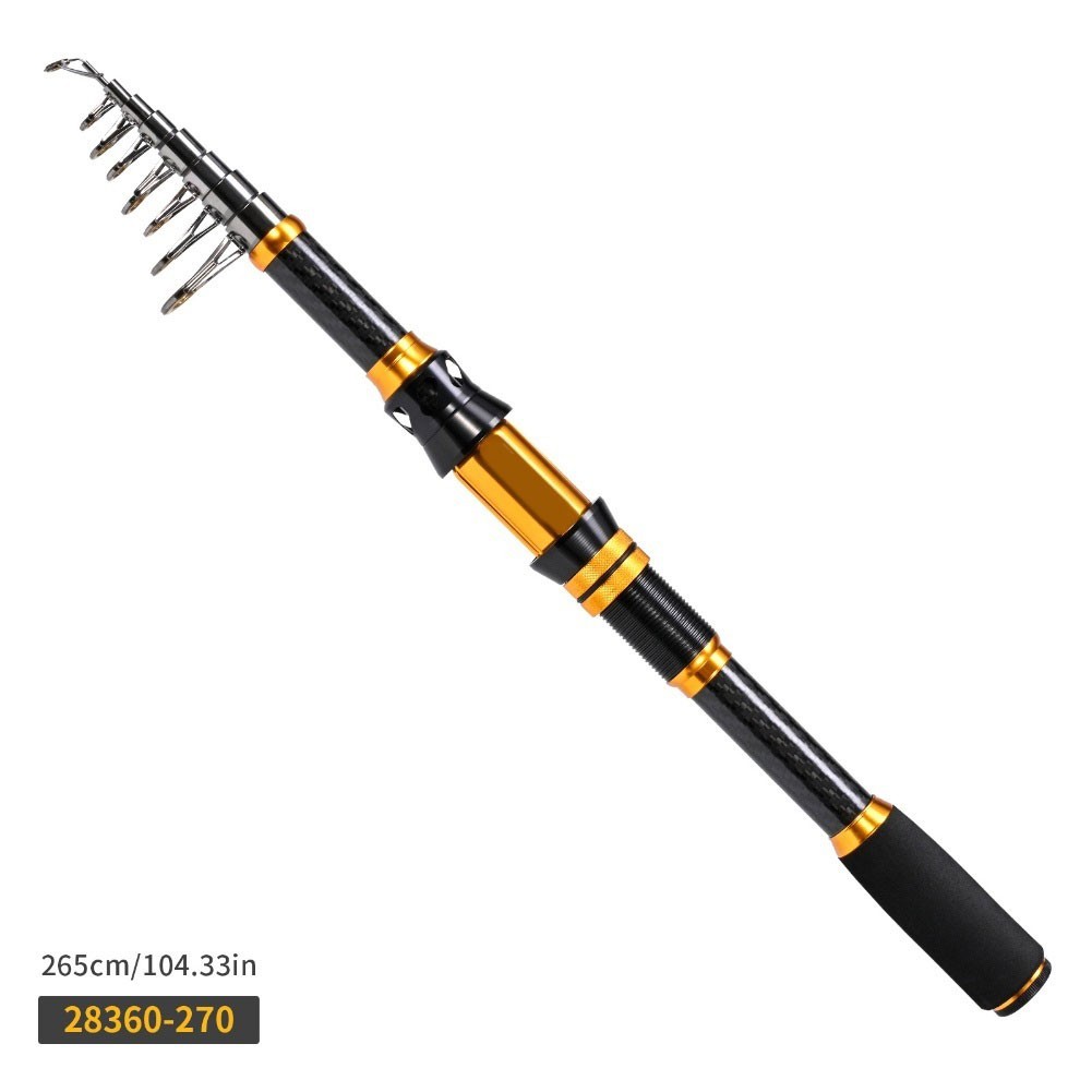For Various Fish Species Portable Fishing Rod Casting Rod Lightweight Design