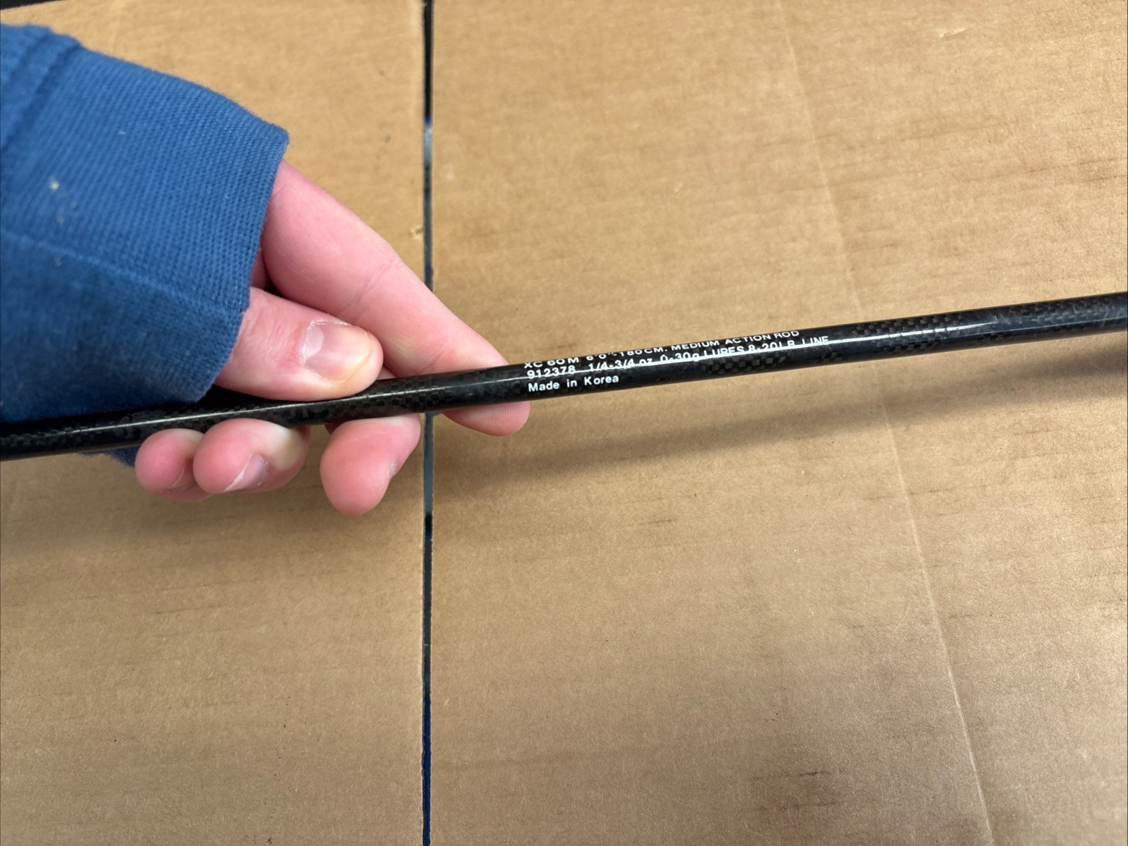 Abu Garcia Conolon 800 Hellbender XC60M 6’ Fishing Rod 1 Piece