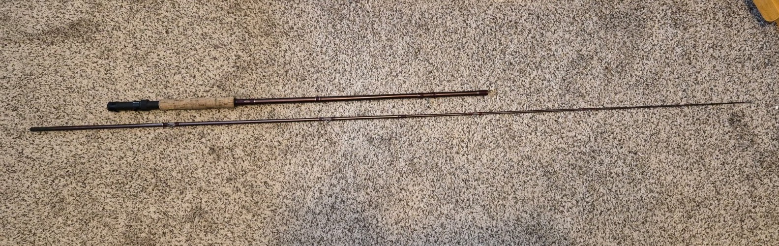 Pflueger PFLFY Fly Fishing Rod – 8′ Cork Handle 2 Piece