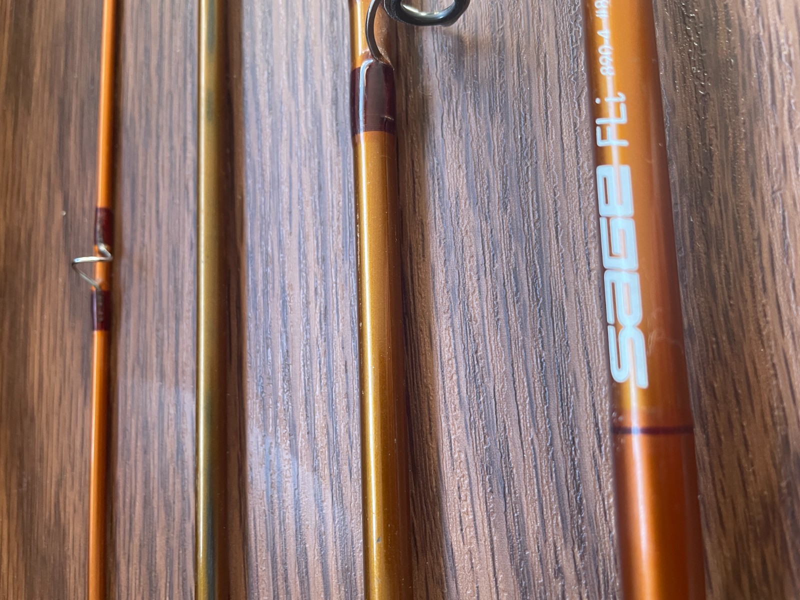 Sage FLi 890-4 #8wt 9’0″ 4-1/8oz Tube 4p Green Used Fly Fishing Rod Carbon