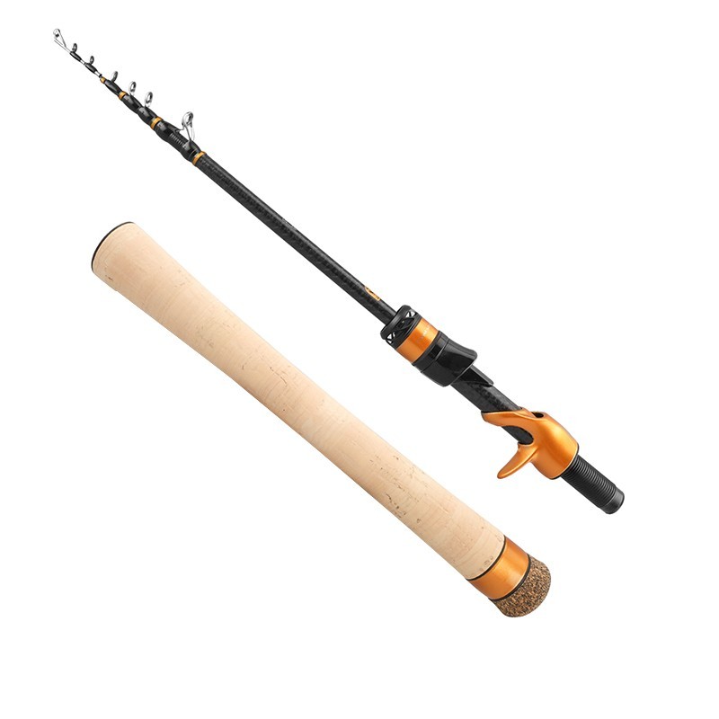 PURELURE New Telescopic 1.86m/2.10m FUJI Guide Travel Portable Lightweight