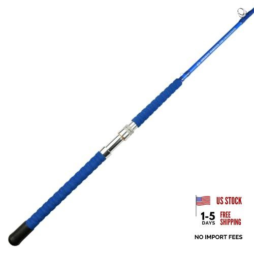 Catfish Fishing Rods 7’6 Glow in Dark The Challenger Casting Rod – Blue