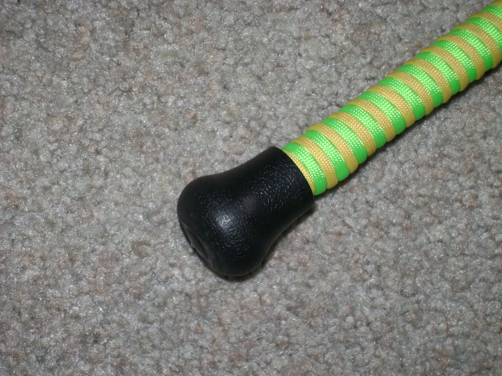 GLOW ROD MEAT HUNTER FLEX 6′ CASTING -BIG FISH- GLOWS GREEN UNDER BLACK LIGHT!