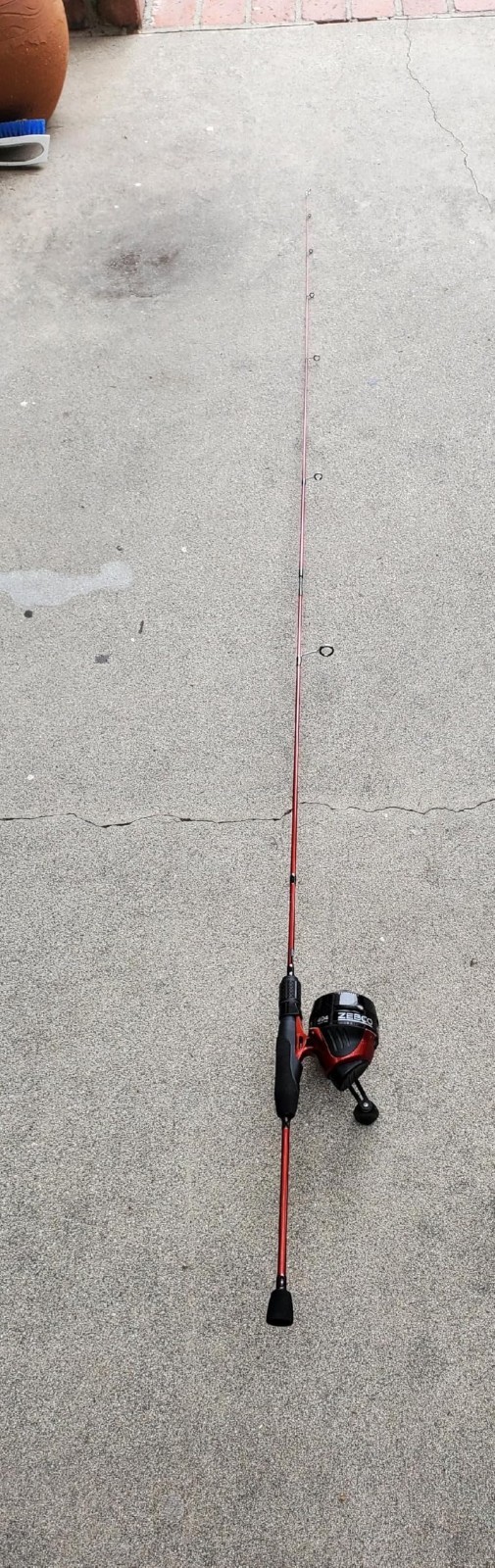 Aerospin Ultralight Spinning Rod 2pc Fast Action Carbon Trout Panfish 6ft/6.6ft