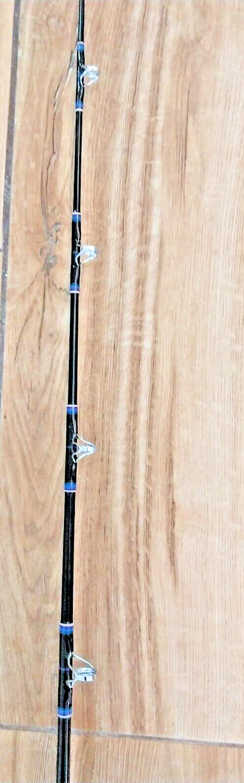 NEW CUSTOM WRAPPED -8 FT -SEEKER 270-8 CONVENTIONAL SALWATER ROD, CORK HANDLE