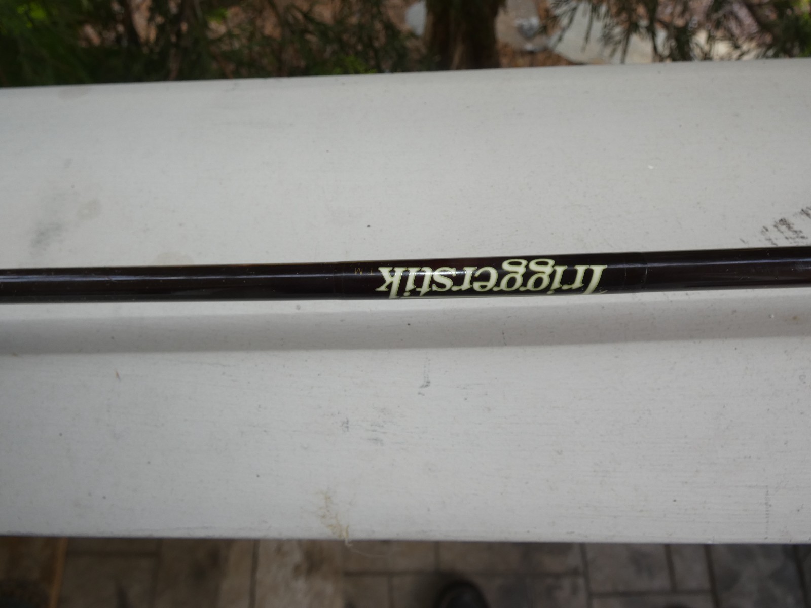 RARE VTG FENWICK HMG TRIGGERSTIK USA MADE GTC 775-2 7’6″ FLIPPIN FISHING ROD