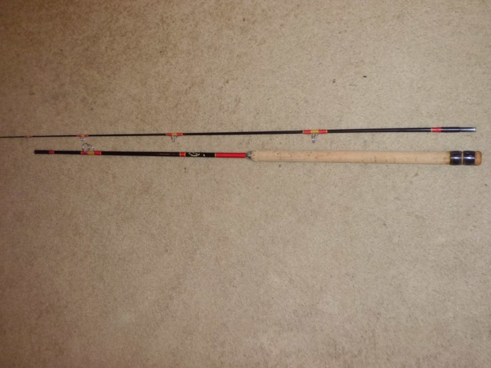 Vintage HARNELL Steelhead/Salmon Spinning 8′ Rod made in USA- 12 lb test