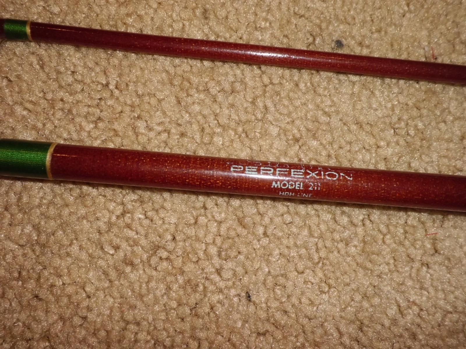 Vintage SILAFLEX Perfexion Model 211 Fly 8′ Rod made in USA- HDH line