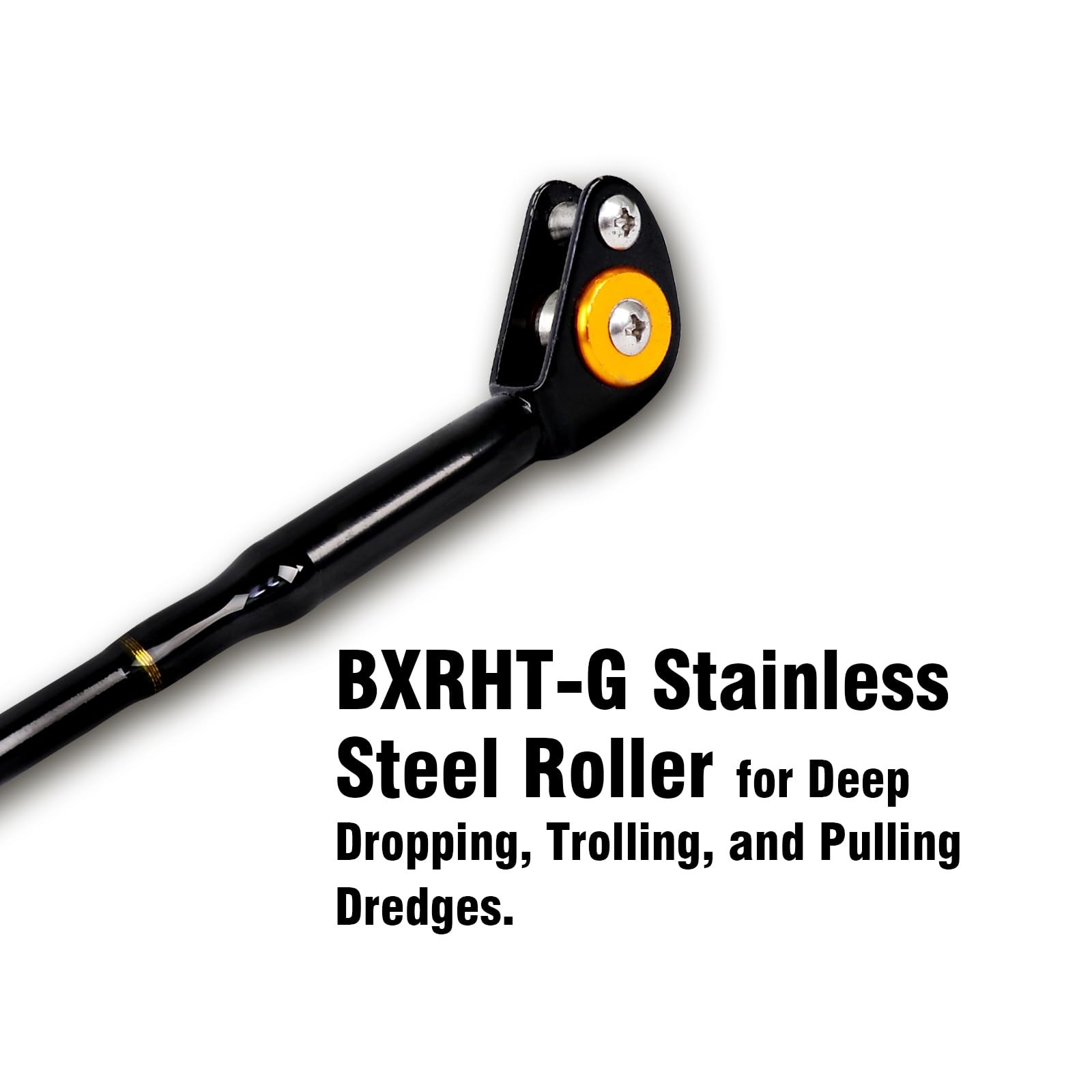 Fiblink Bent Butt Fishing Rod 2-Piece Saltwater Offshore Trolling Rod Big Game