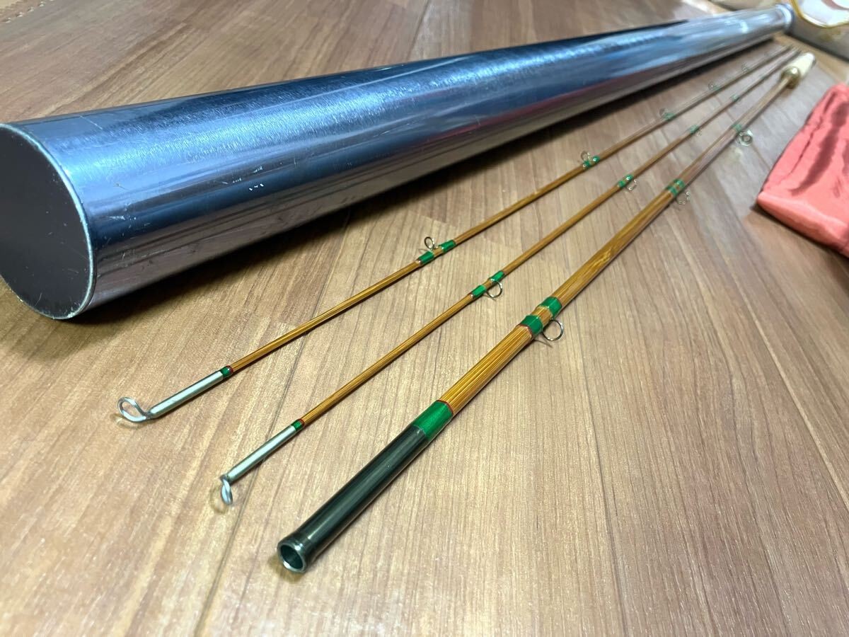 Pezon et Michel Ritz Super Parabolic PPP FarioClub 8’5 #6 Bamboo Fly Rod