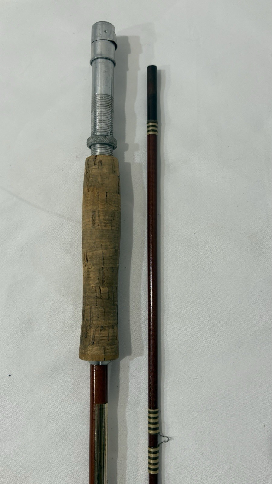 Custom Morosco Fiberglass Fly Rod 8’ 9” 4oz Vintage Made In USA Custom Built