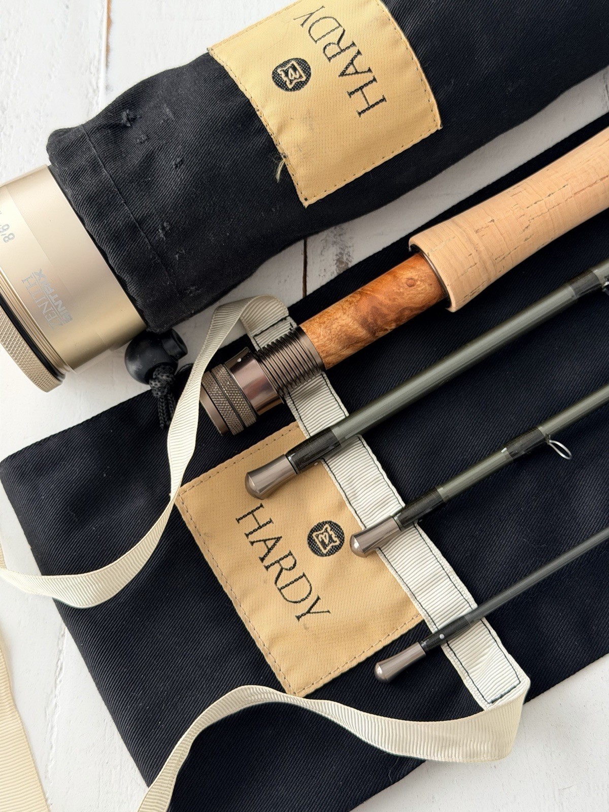 **BEAUTIFUL** 🔥HARDY ZENITH 5wt. 8’6”in~4pc Fly Rod!! 🔥~LEGENDARY~🔥