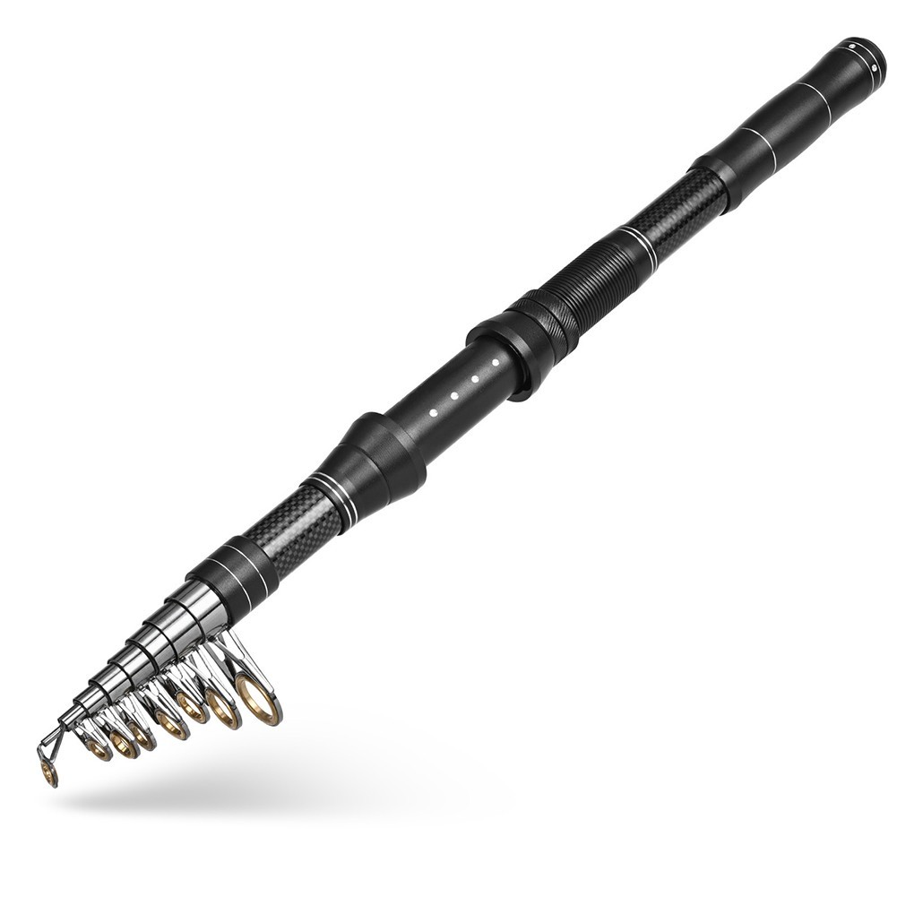 Portable Fishing Rod Telescopic Carbon Alloy for Travel and Adventure 240cm