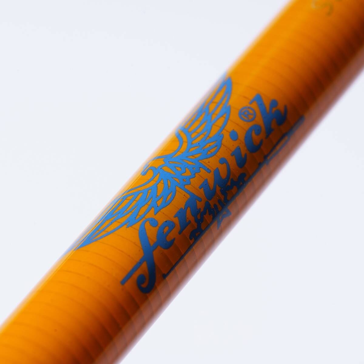TIEMCO Fenwick Yellow Glass FF723-4 Bronze Path Fly Rod 7’2″ 3 4pc Japan