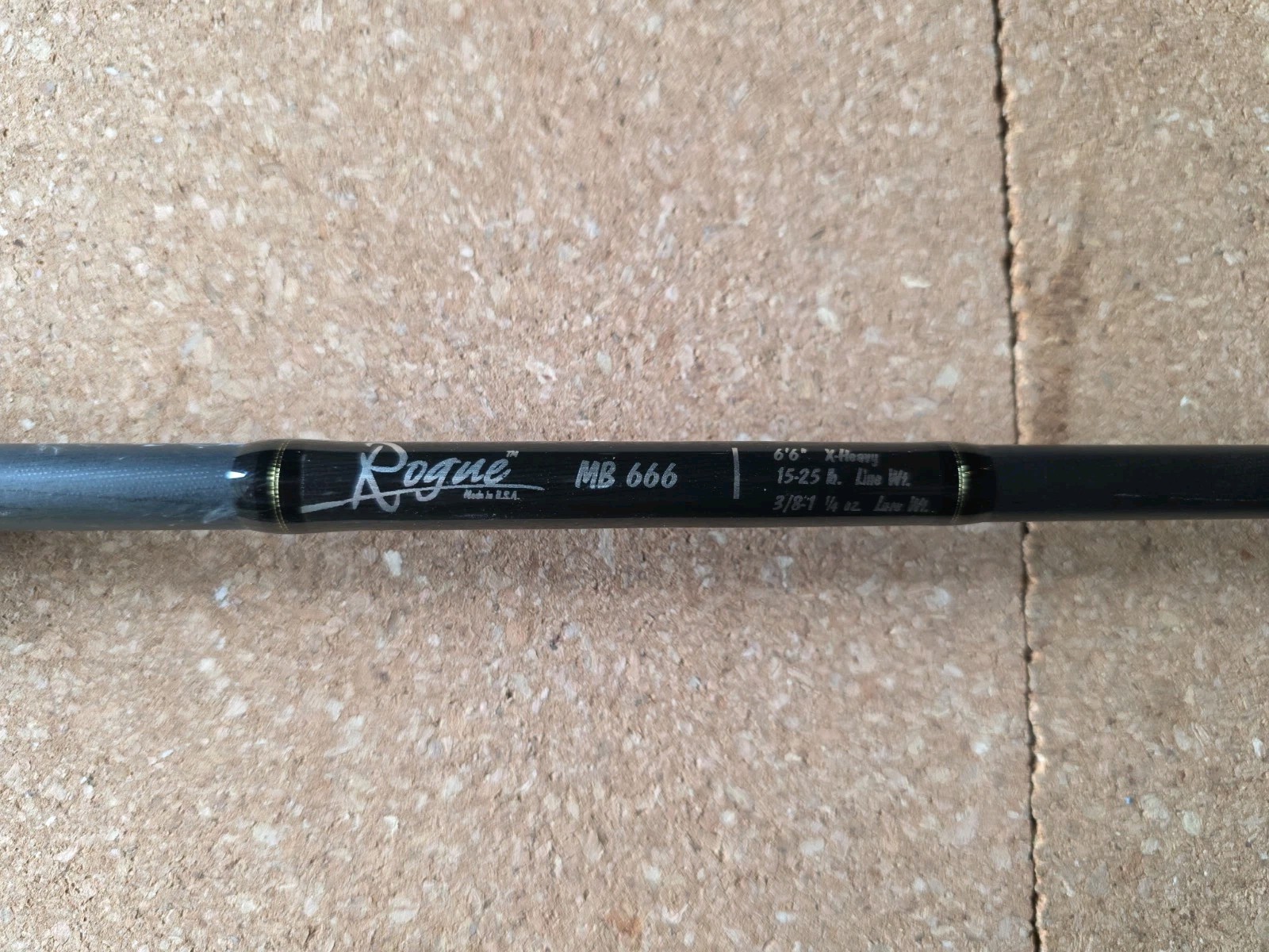 Rogue MB 666 Casting Rod X-heavy 6’6″