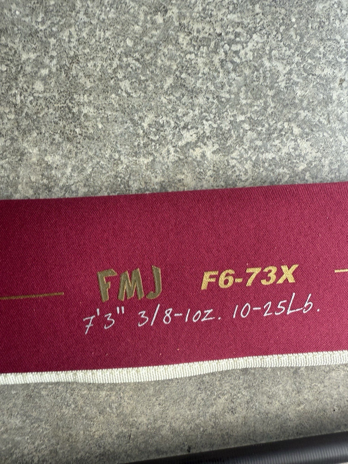 New With Tags Megabass P5 Destroyer FMJ Casting Rod 7’3 Medium Heavy F6-73X