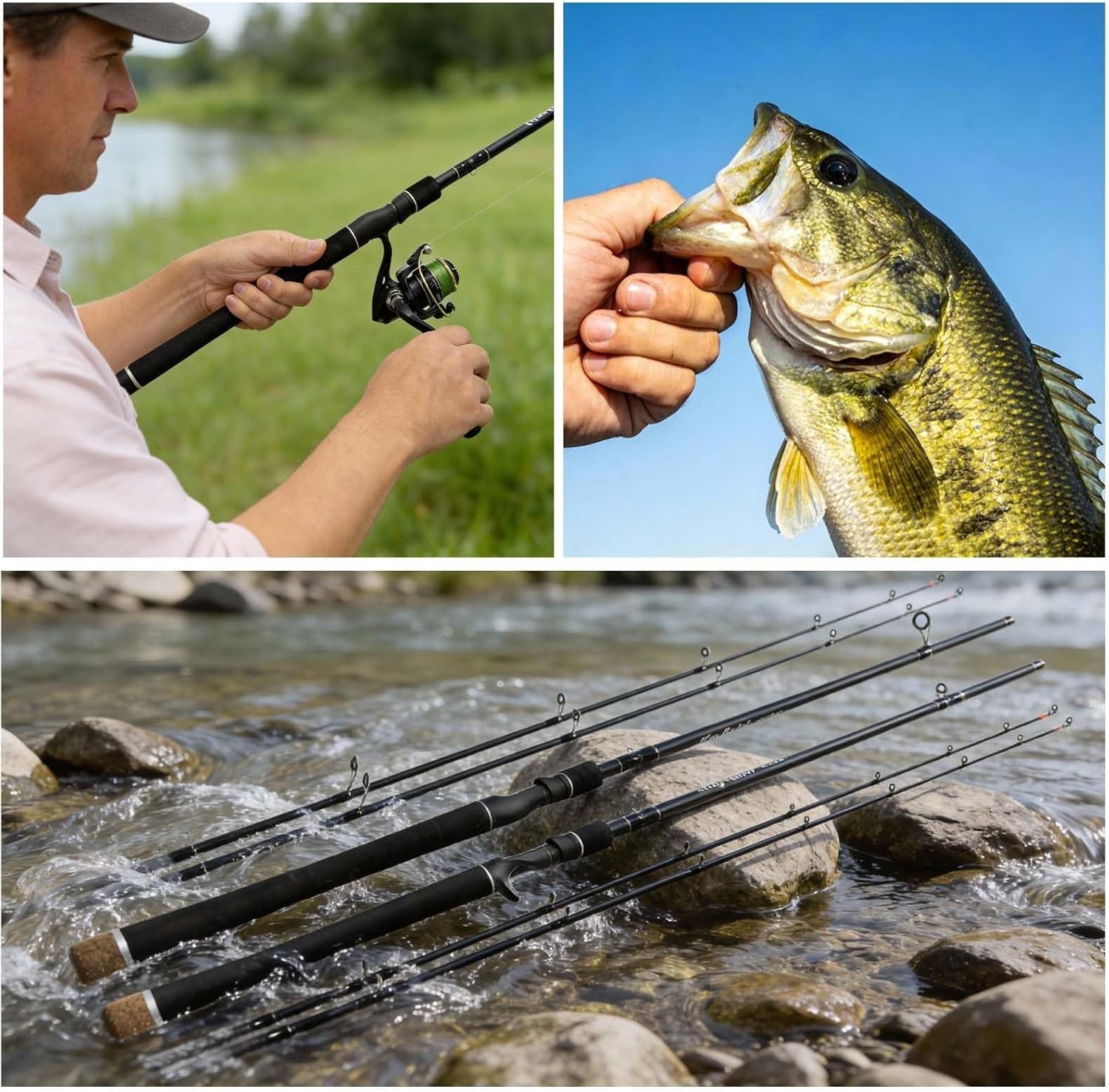 Elegant 7′ Spinning Fishing Rod – Dual Tips, Fast Action, Unmatched Sensitivity