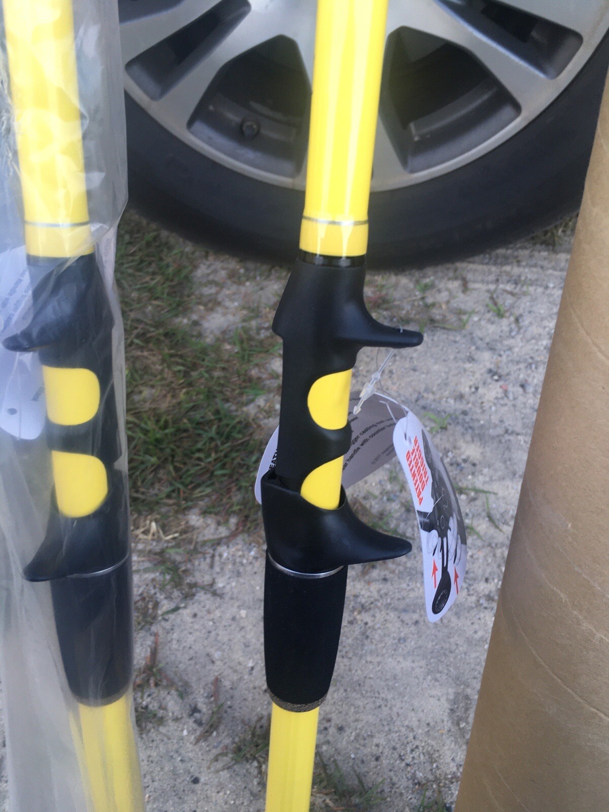 (2 NEW) 9’6″ BIG SWIMBAIT CASTING RODS SKEET REESE TOURNAMENT FISHING