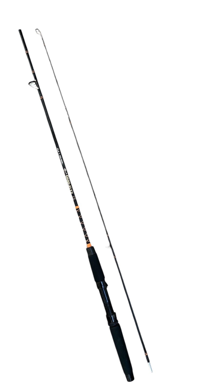 FSG 1506 Graf-flex Medium Action 6’ Rod 2 piece Fishing Rod Fuji Cera Guides