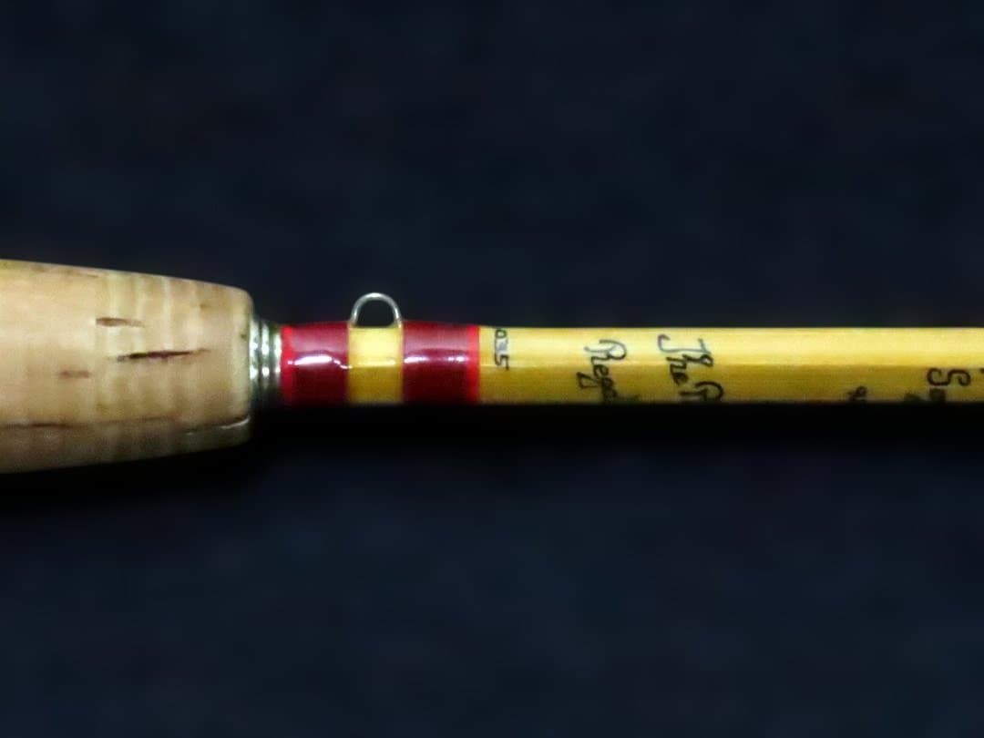 Hardy Paracona Bamboo Fly Rod, 7ft 6inch, #3/4, with Leather Case