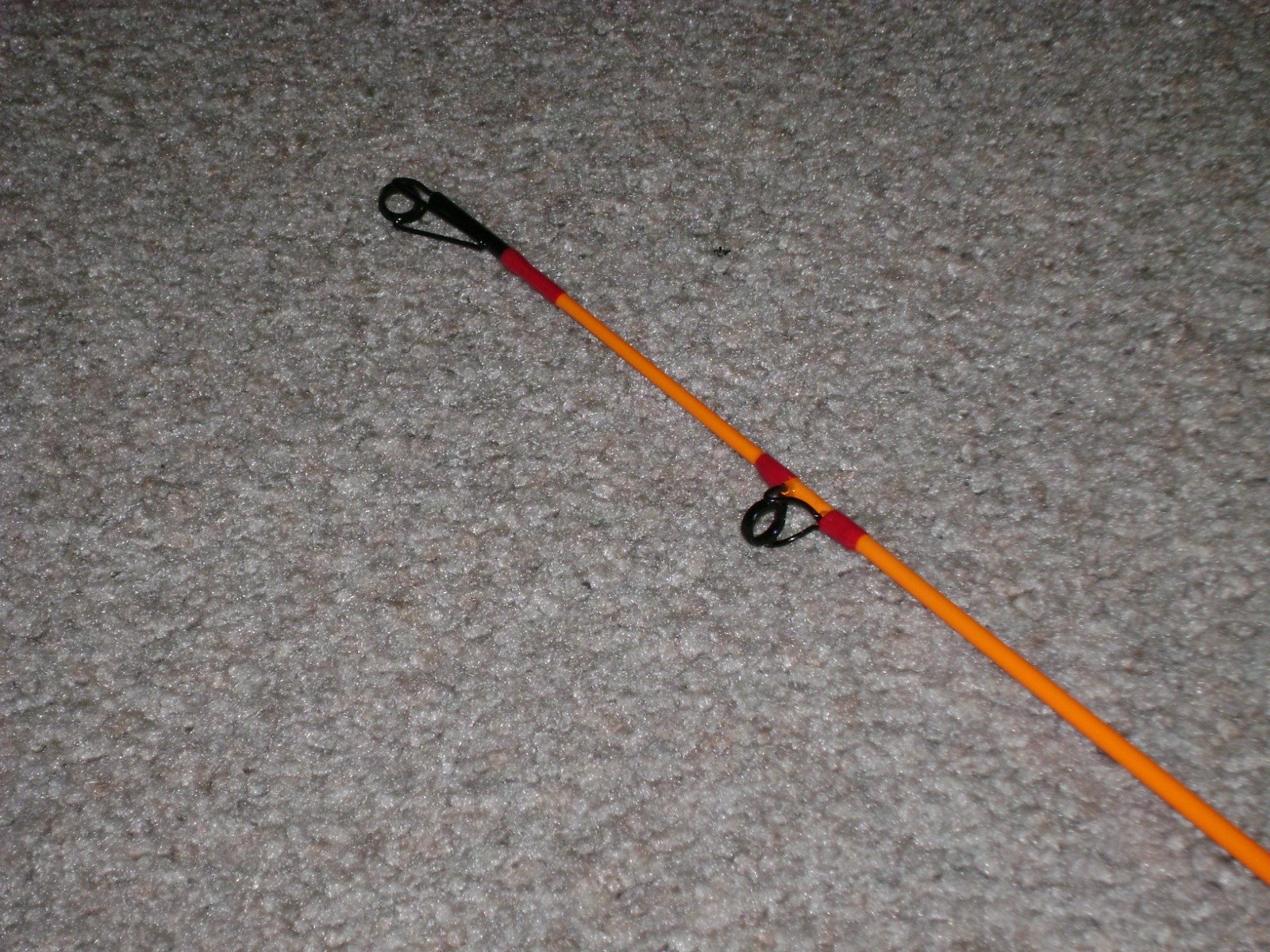 ORANGE GLOW ROD MEAT HUNTER FLEX 10′ HEAVY Casting -USA MADE! – BIG FISH, CATF!