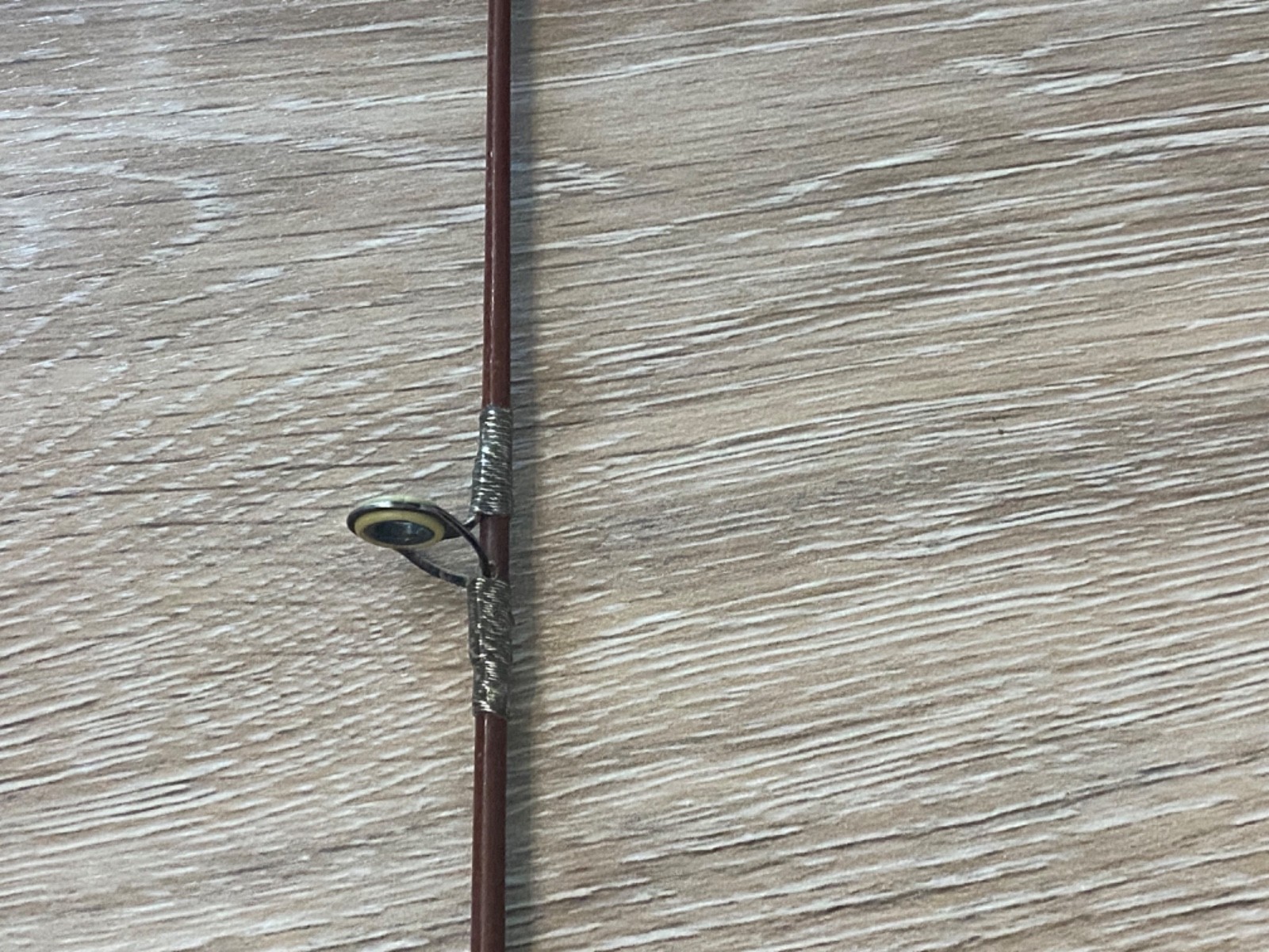 Vintage Custom Fen G Lite 1 Pc Fiberglass Casting Rod 4′ 6″