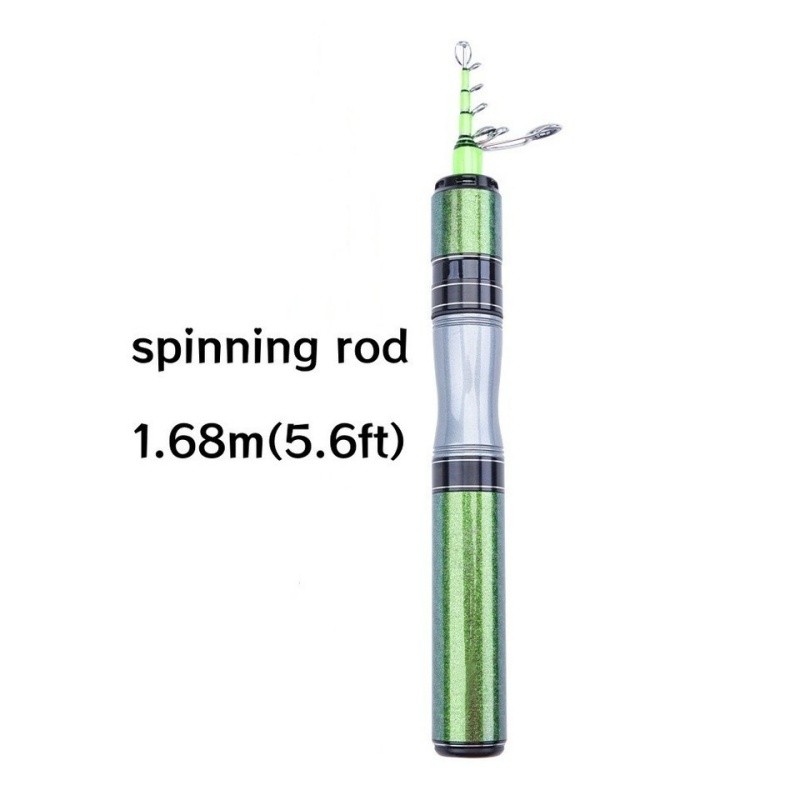 Portable Telescopic Fishing Rod High Carbon Fiber Sensitive Spinning Casting Rod