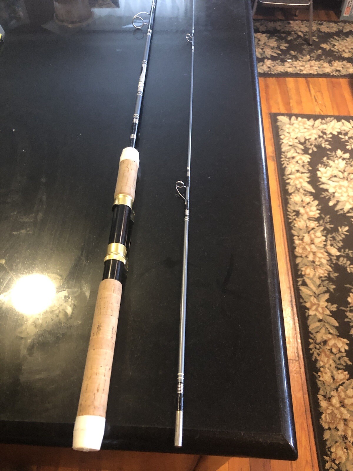 Fishing vintage Roddy Matic Model 804 6’6″ 2-piece glass fly rod Very Nice Con.