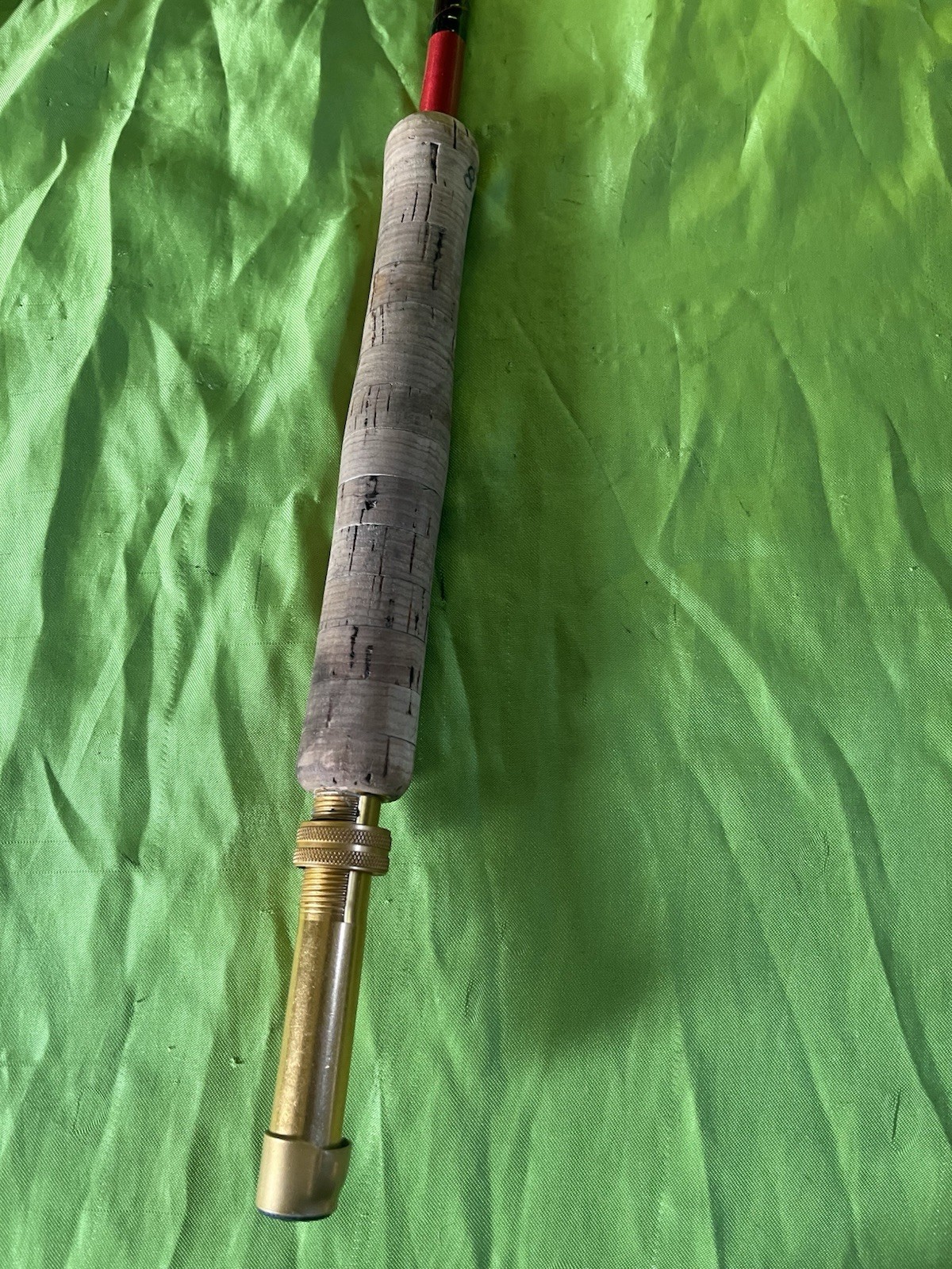Featherweight Fly Rod Fishing Rod 8ft Cork Handle 3 Piece Great Condition