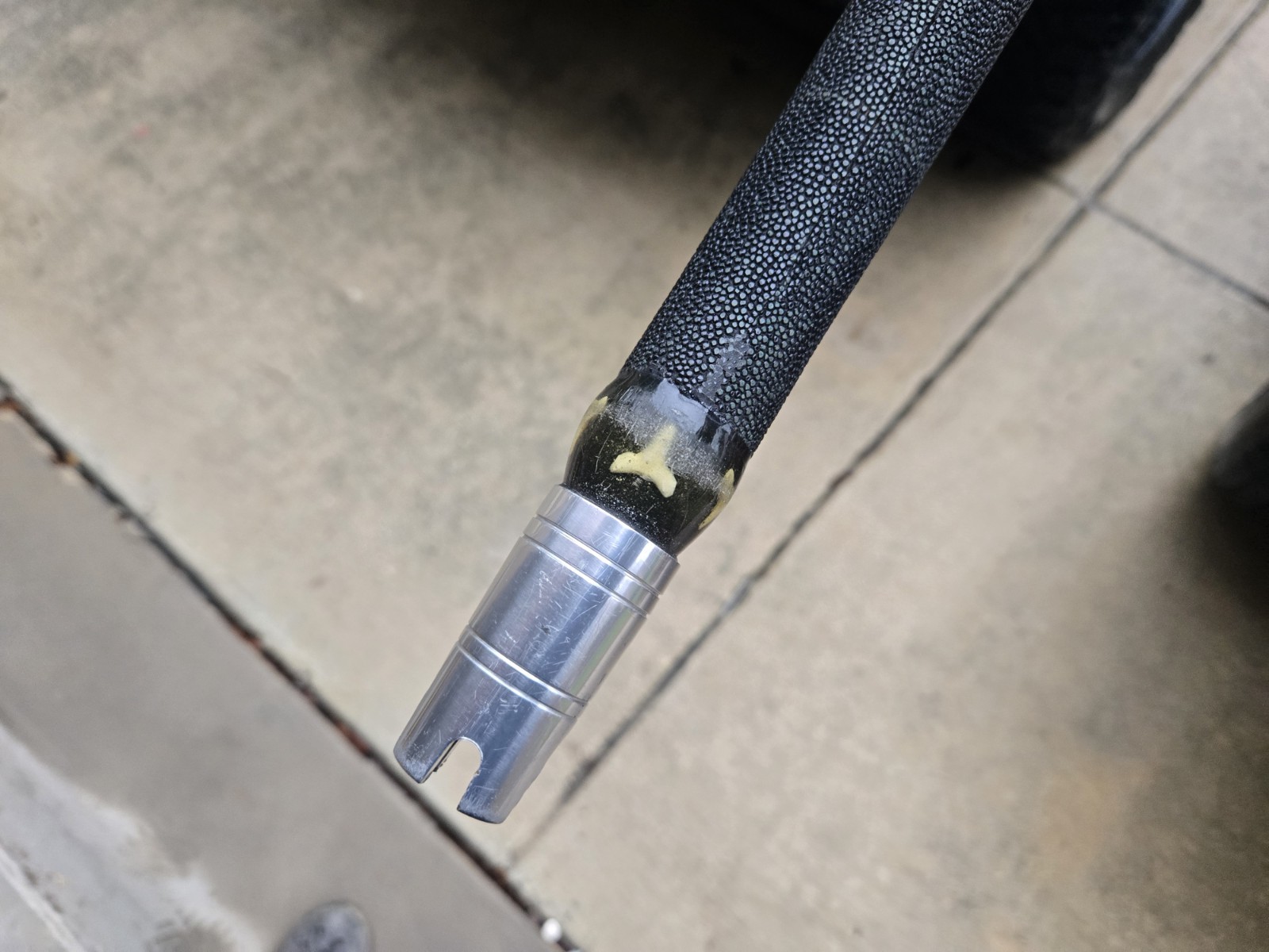 Custom Built Exotic Fishing Rod Shark Teeth Stingray Grip 6’3 Pole Big Game