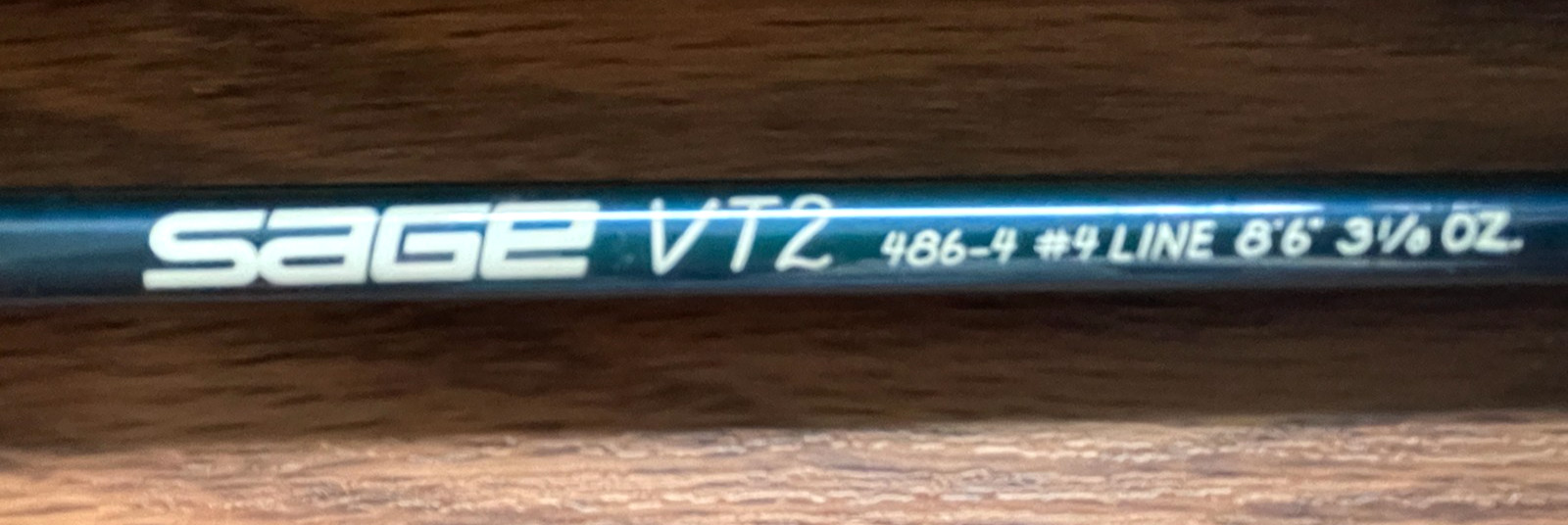 Sage VT2 486-4 #4wt 8’6″ 3-1/8oz Bule Tube 4p Used Fly Fishing Rods from Japan