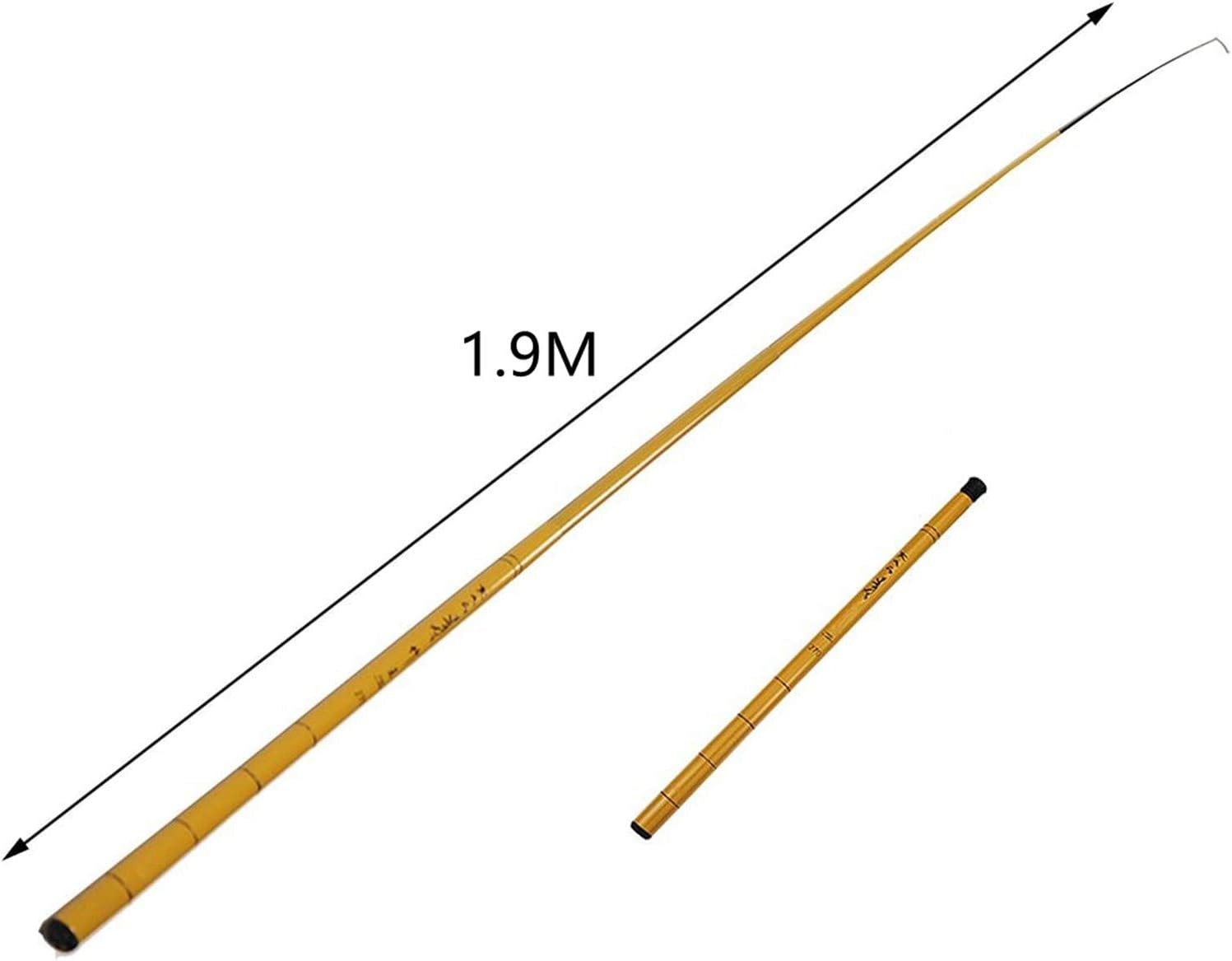 Compact 1.9M Telescopic Fishing Rod – Travel-Friendly with Cork Handle