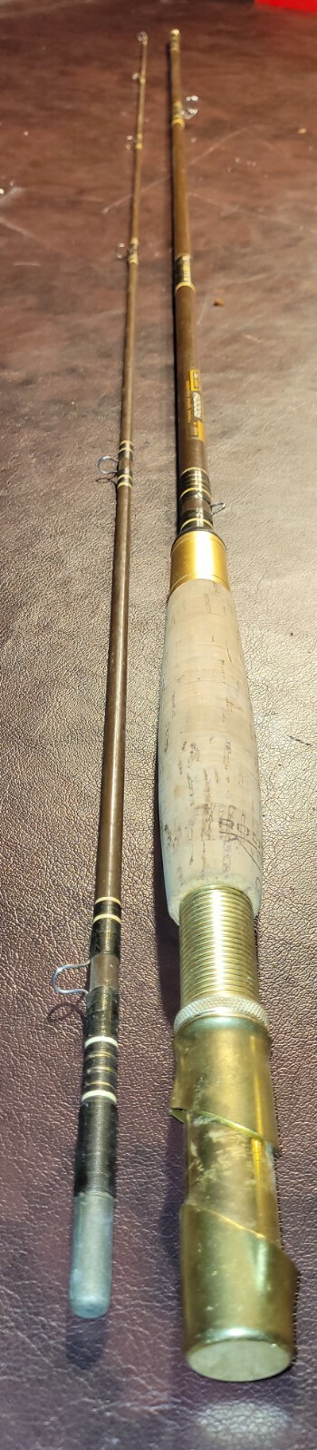VINTAGE RODDY PRO SERIES 8′ 6″ INCH CONVENTIONAL FLY FISHING ROD GBH-HCH @@