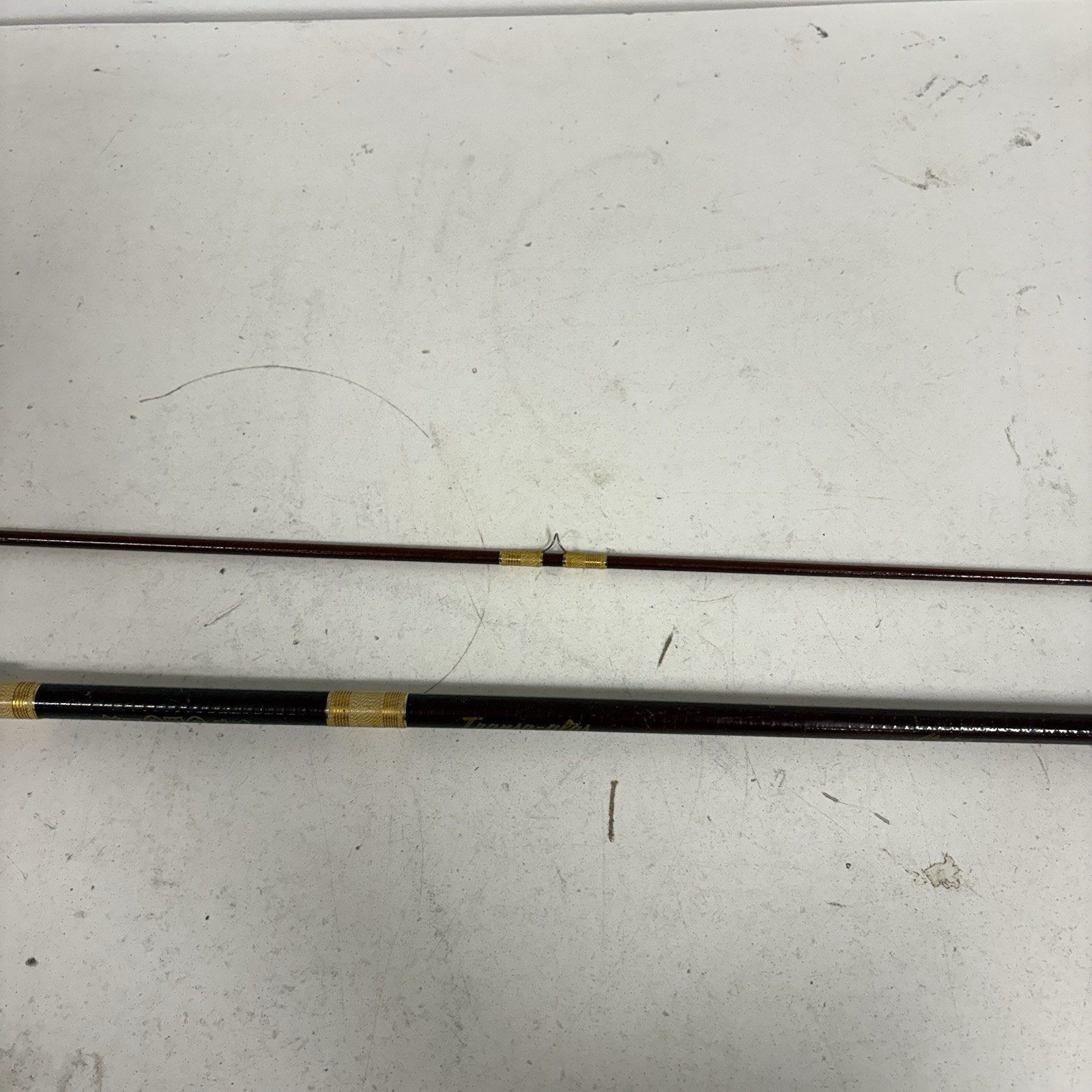 Vintage St. Croix Rod Transa-Glas 1902-M Fishing Rod 8′ 6” 2pc Fishing Pole BH