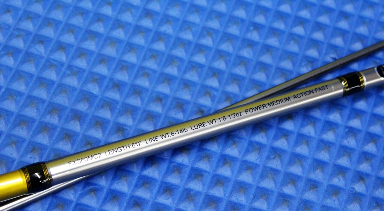 Shimano FXS-C2 Spinning Rod 2-Piece 6′ 0″ Medium FXS60MC2