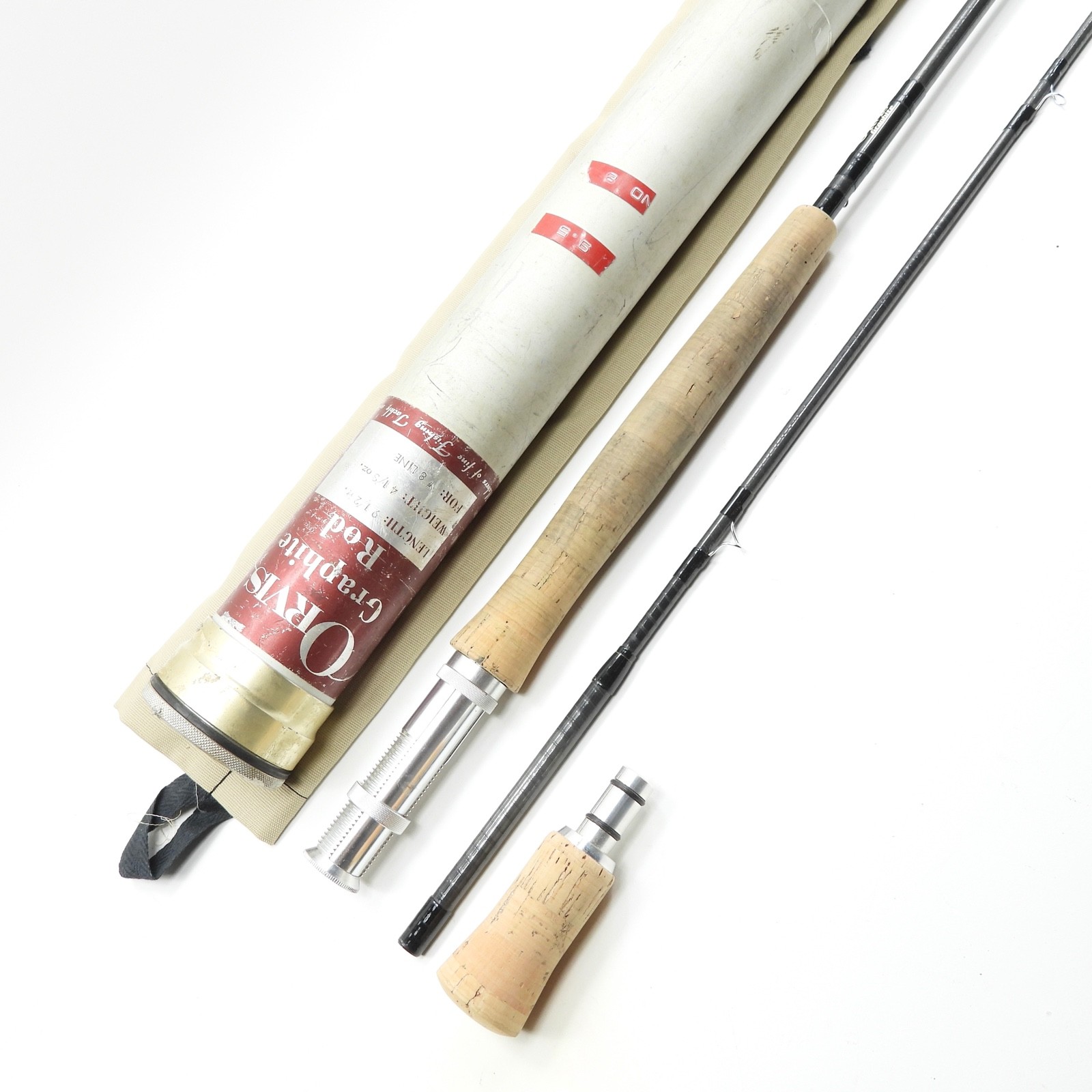 Orvis Graphite “Light Salmon” Fly Fishing Rod. 9 1/2’. 8wt. W/ Tube and Sock.