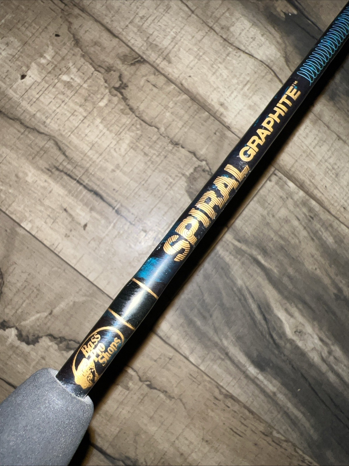 Bass Pro Shops Spiral Graphite 6’ Baitcasting Fishing Rod S60M Medium Action 1pc
