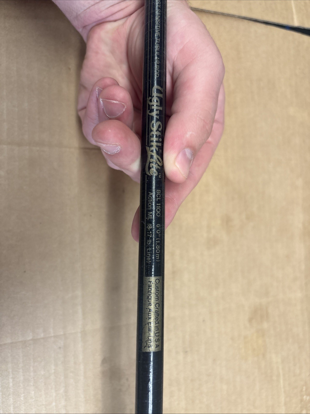 Shakespeare Ugly Stik Lite BCL 1100 6’0” Fishing Rod NOS 1 Piece