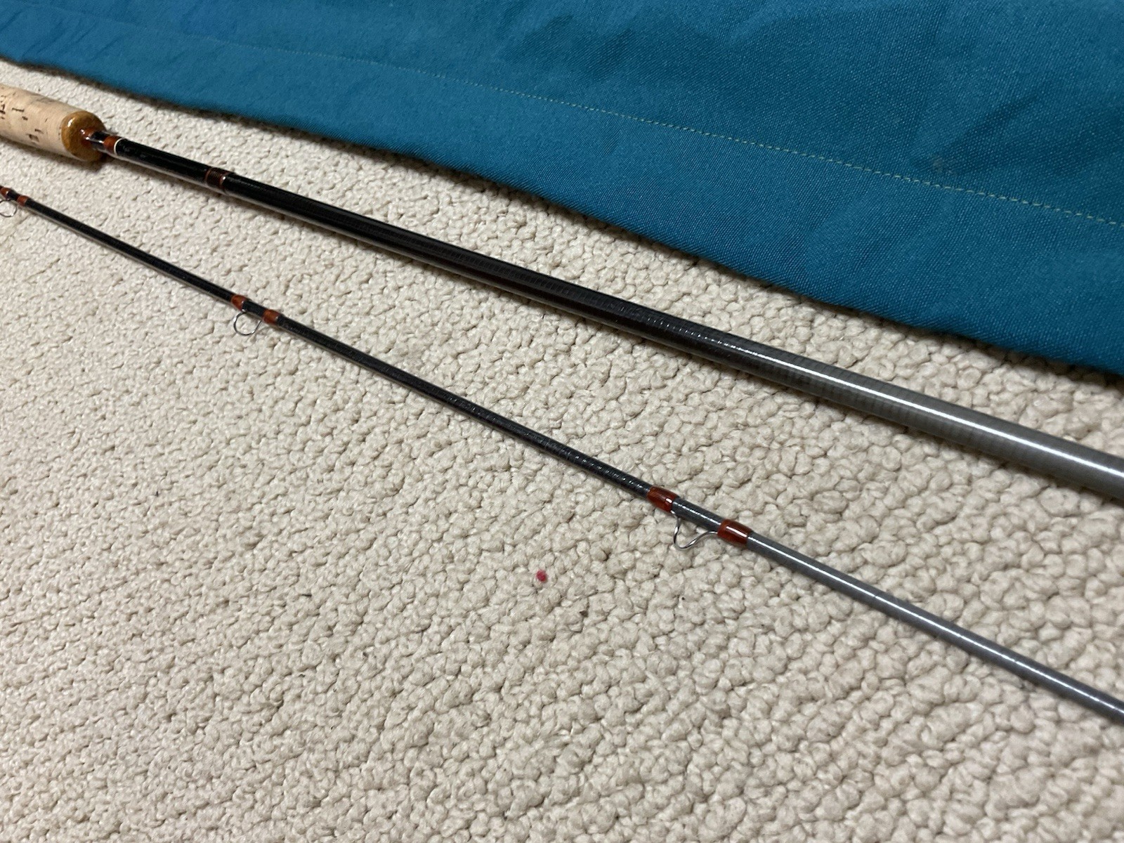 Early Vintage SCOTT PowR-PLY 8’6” 6 Wt 2 Pc Graphite Fly Rod **NICE**