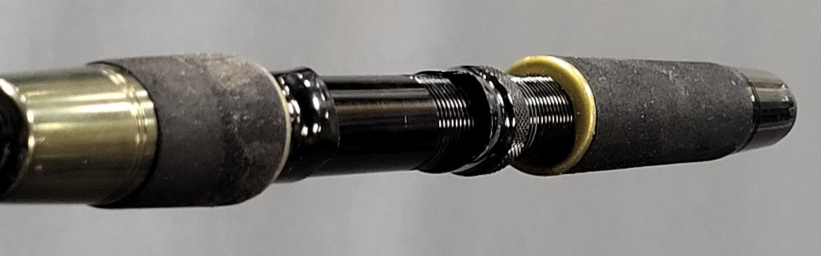 South Bend Black Beauty Ultra Light Spinning Rod, 2 Piece, 5 Guides, Split Foam