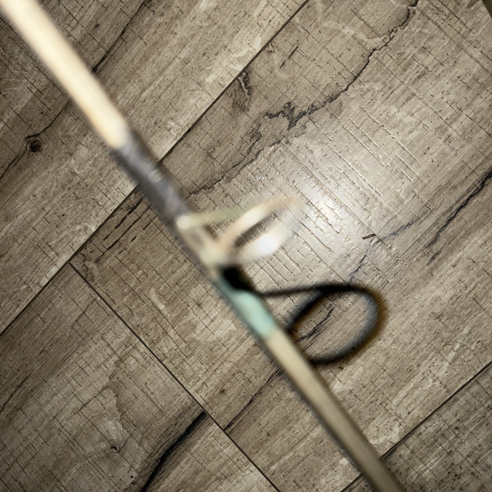 Wright & McGill Daisy R 6’6” Square Fishing Pole Early Antique Fiberglass Rod