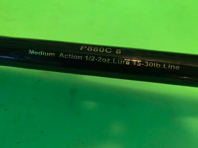 PENN SABRE 8 FOOT 15 TO 30 POUND JIG STICK FISHING ROD PENN RODS OF CHAMPIONS