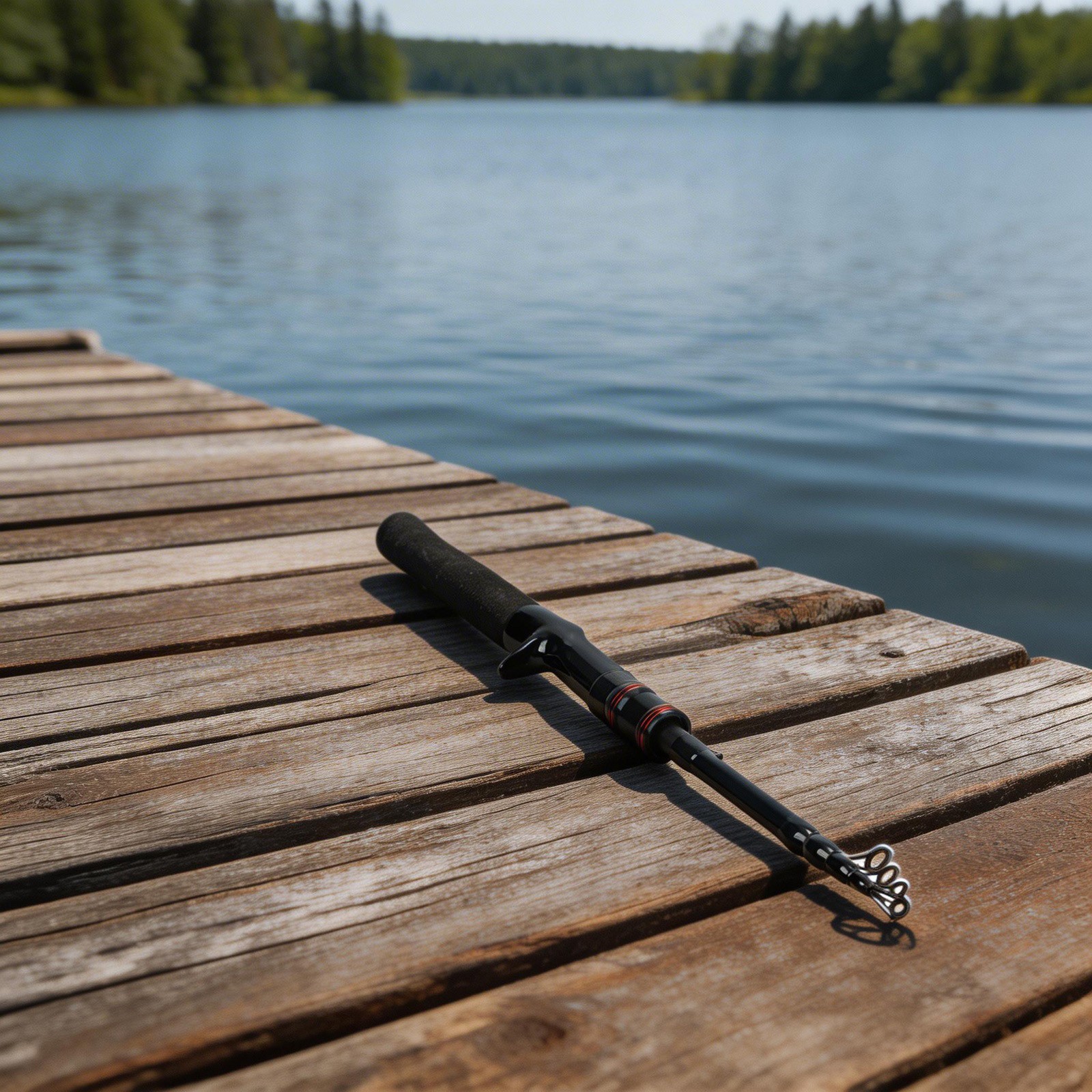 Telescopic Fishing Rod for Various Conditions Carbon Fiber Construction