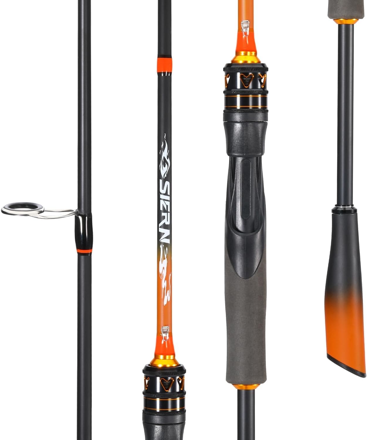 IM6 Graphite Fishing Rod – 2-Piece Casting & Spinning Rod Stainless Steel Guides
